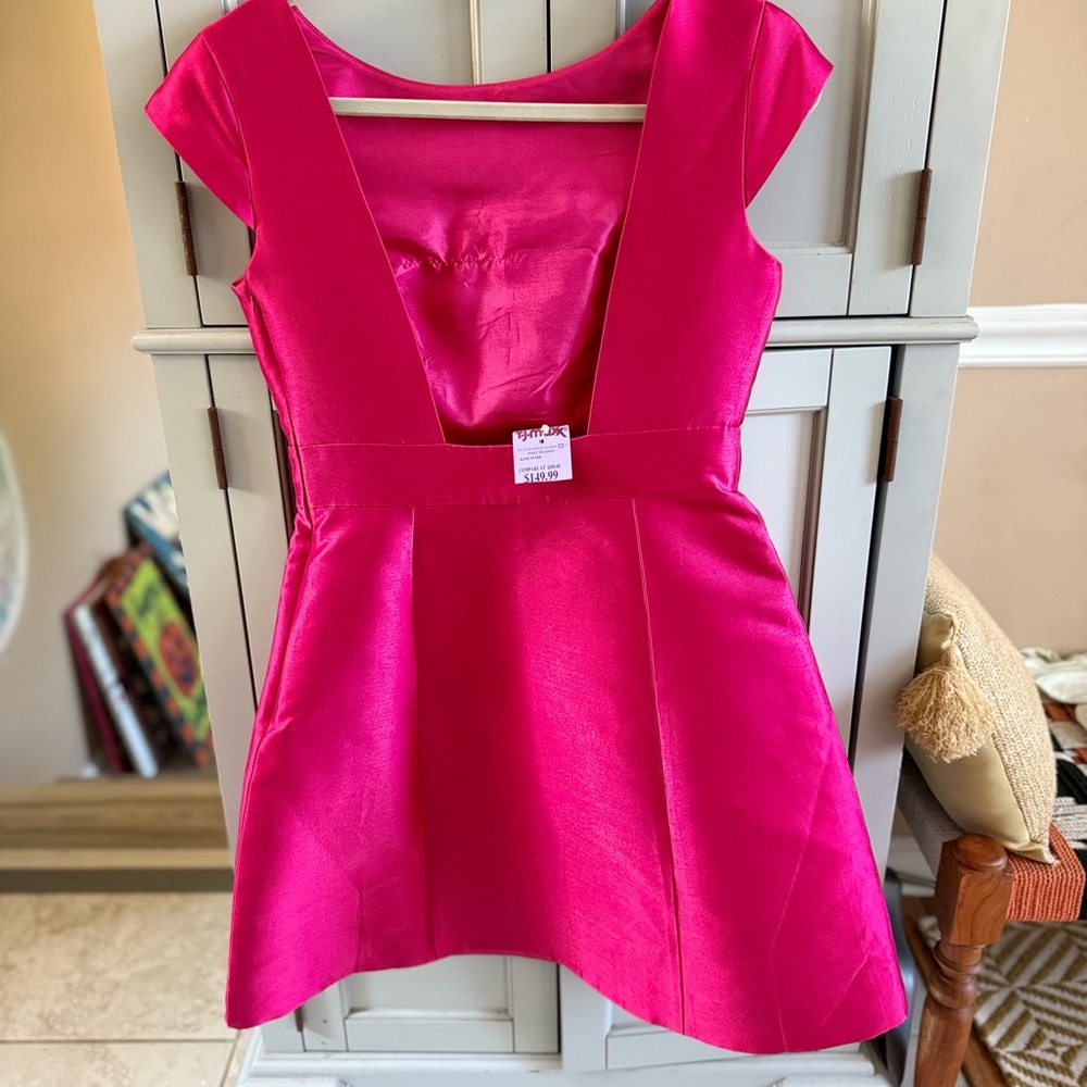 Kate Spade Vibrant Pink Backless Dress